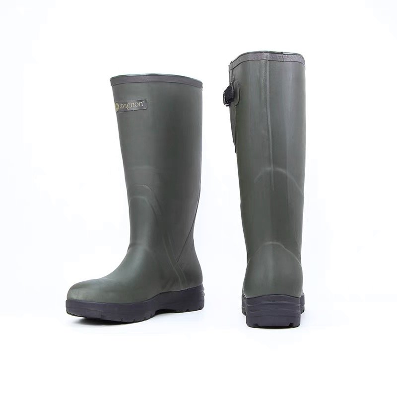 MENS NEOPRENE STEEL TOE CUSTOMIZED ANTI PUNCTURE ANTI SMASH PENETRATION RESISTANT OIL RESISTANT RUBBER BOOTS