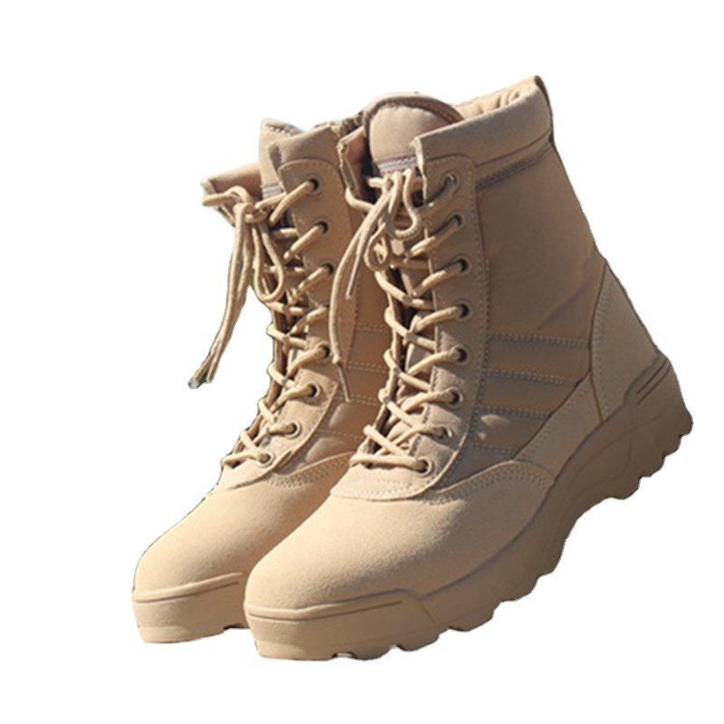 Custom Desert Tactical Mens Walking Waterproof Boots Assault Tactical Combat Desert Boots