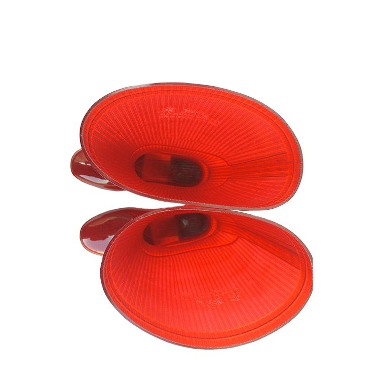 china custom waterproof pvc non slip long Wellington red rain boots shoes for workers