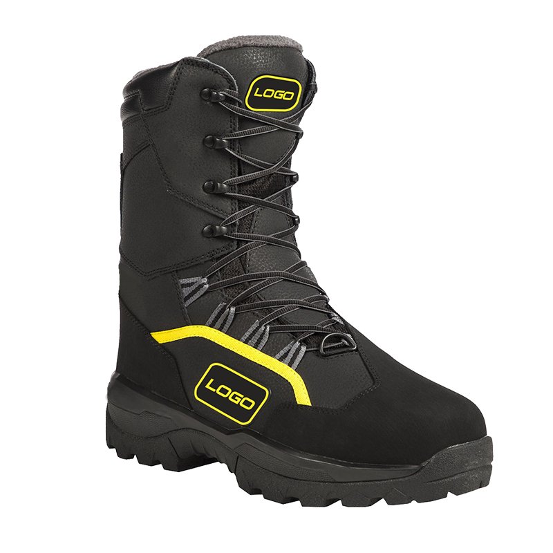 TX06 OEM Winter Anti slip and warm insulationoutdoor hiking boots Snow motorcycle boots snow shoes for men