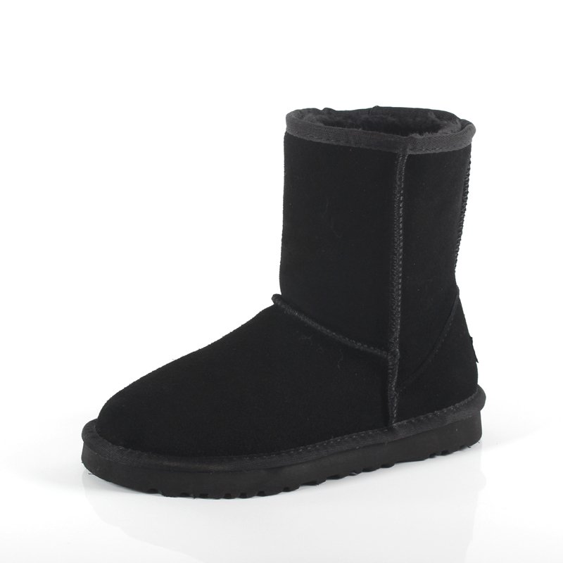 Winter Women Short Plush Warm Snow Boots Casual Shoes New Suede Fur Chelsea Ankle Boots Flats Platform Ladies Shoes