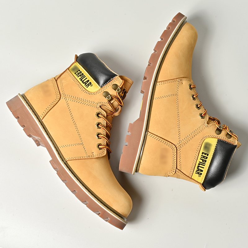 high quality new jangle boots for men genuine leather real yellow brand shoes bootie brand famous factory wholesale 2024