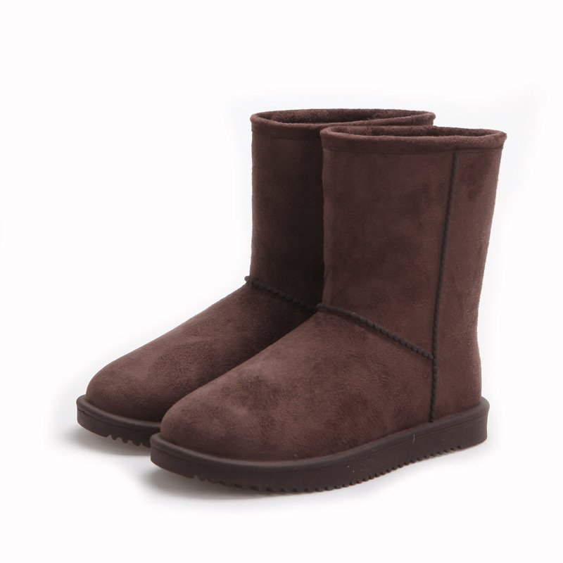 Manufacture Factory high quality Women and Men's Bean Boots Light Weight Leather Winter sexy Snow Boots