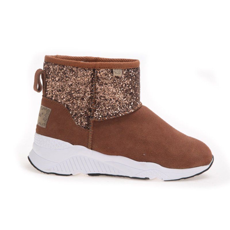 Manufacture Factory high quality Women and Men's Bean Boots Light Weight Leather Winter sexy Snow Boots