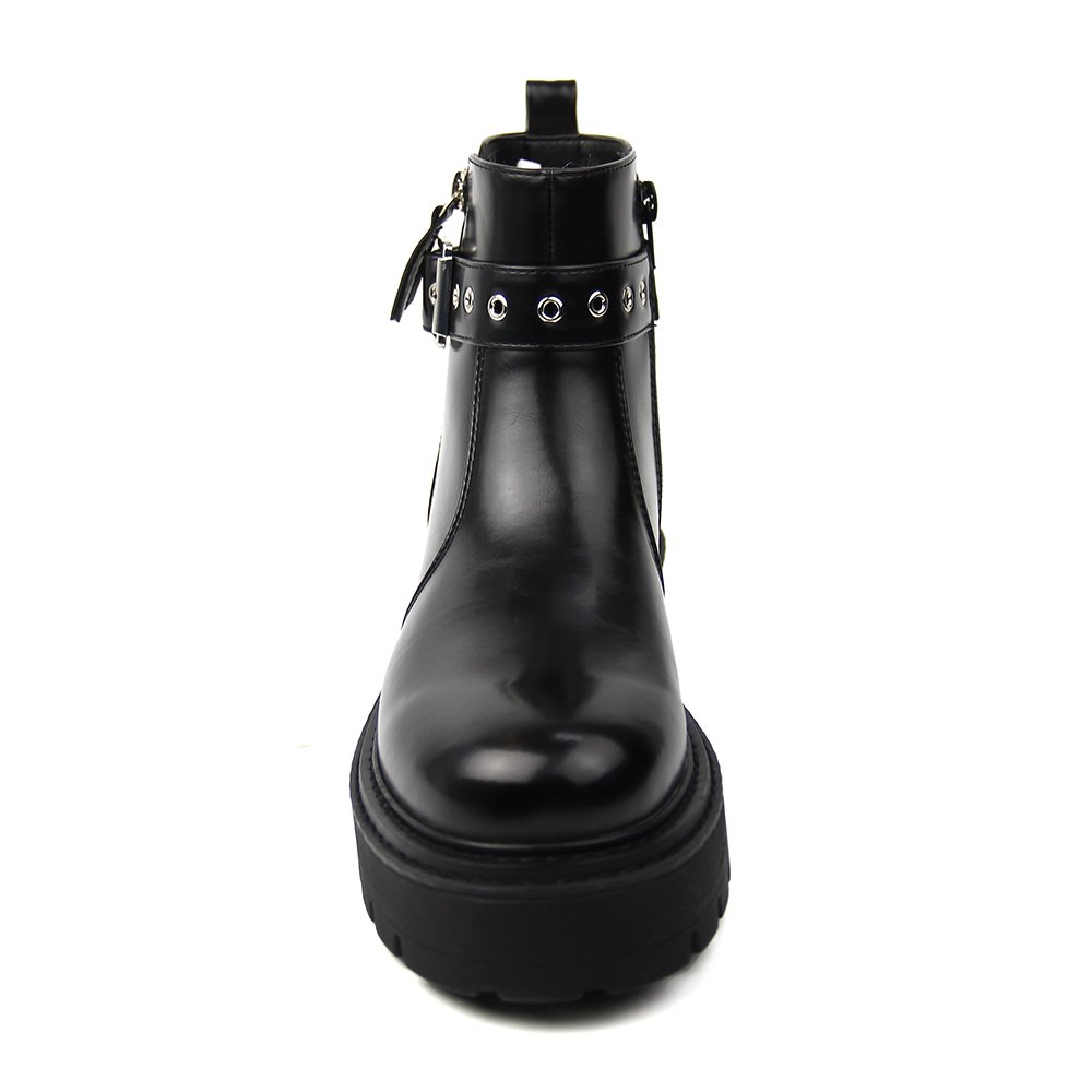 Ladies Women's Winter Bottes Walking Shoes Hiking Boots Work Platform Leather Snow Boots for Women