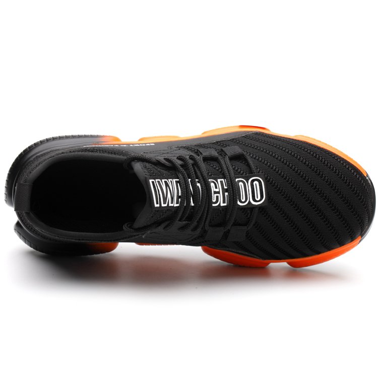 Factory Industrial Men ESD Construction Sports Protective Security Work Boots Steel Toe Cow Leather Antistatic Safety Shoes