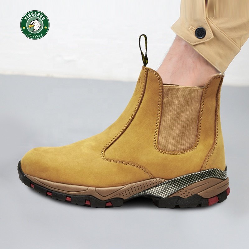Steel toe safety shoes Suitable for industrial construction welding work safety boot