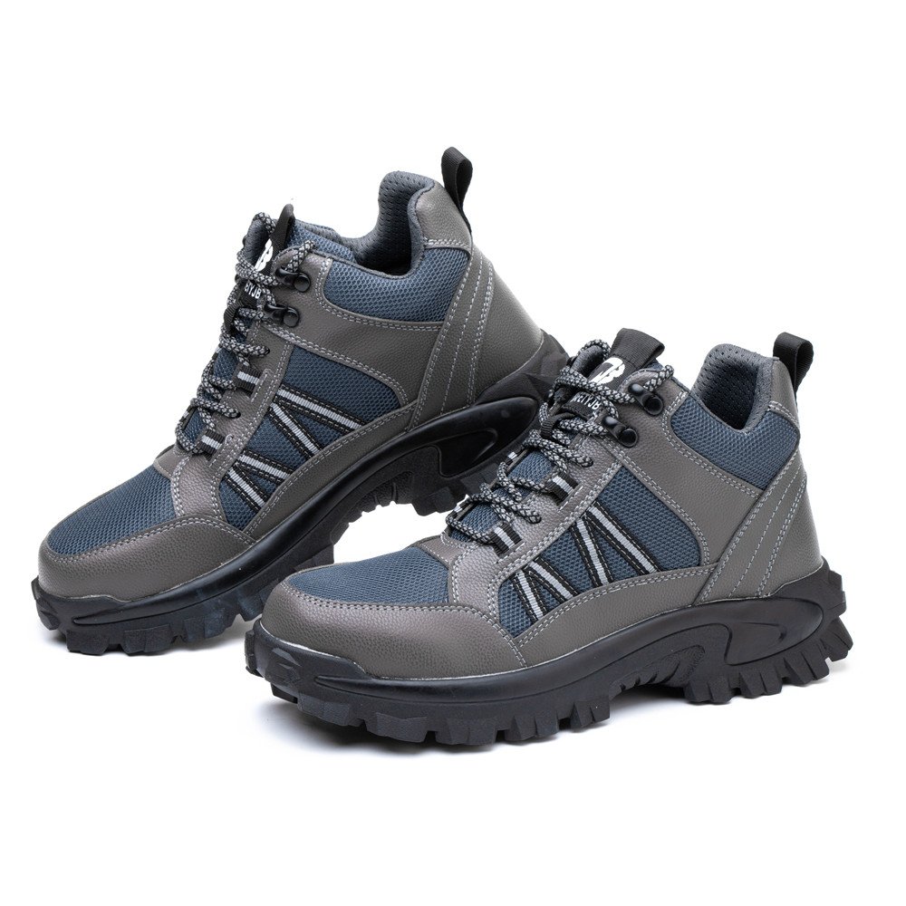 Fashion for men man Anti slip Shoes Steel Toe cap Sport Industrial Work safety Safety Boots