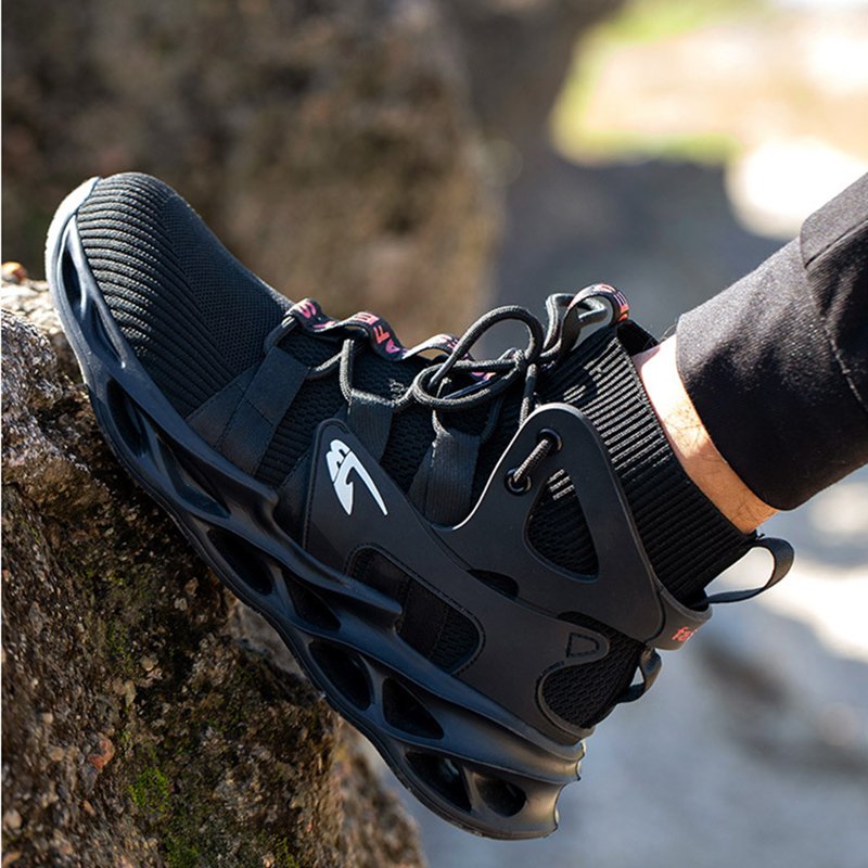 Men's Safety Shoes for Work boots Lightweight steel toe shoes usa shipping