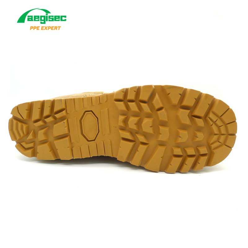 AEGISEC cow suede desert boots slip resistant rubber sole jungle boots men shoes