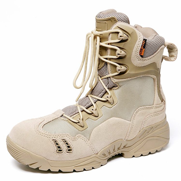 High Quality Men's Combat outdoor Tactical Climbing Desert Boots