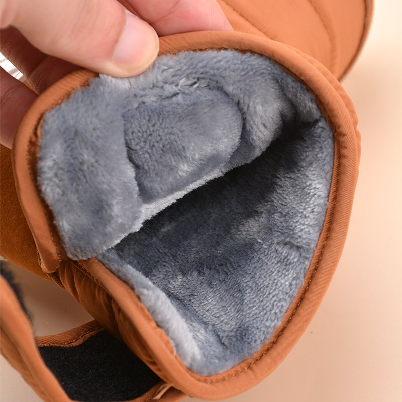 Hot Selling Durable High Quality Kids Outdoor Waterproof High-Top Snow Boots Children Winter Anti-slip Walking Boots Shoes