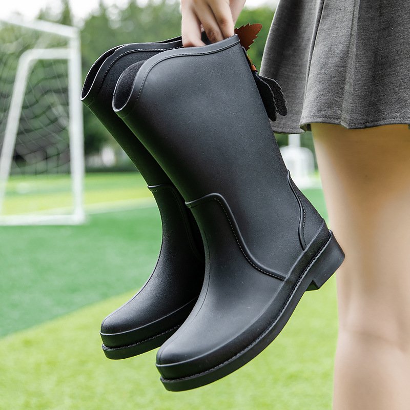 Wholesale Fashion Waterproof Cheap Fishing Rain Gumboots High PVC Women's Food Industrial Boots