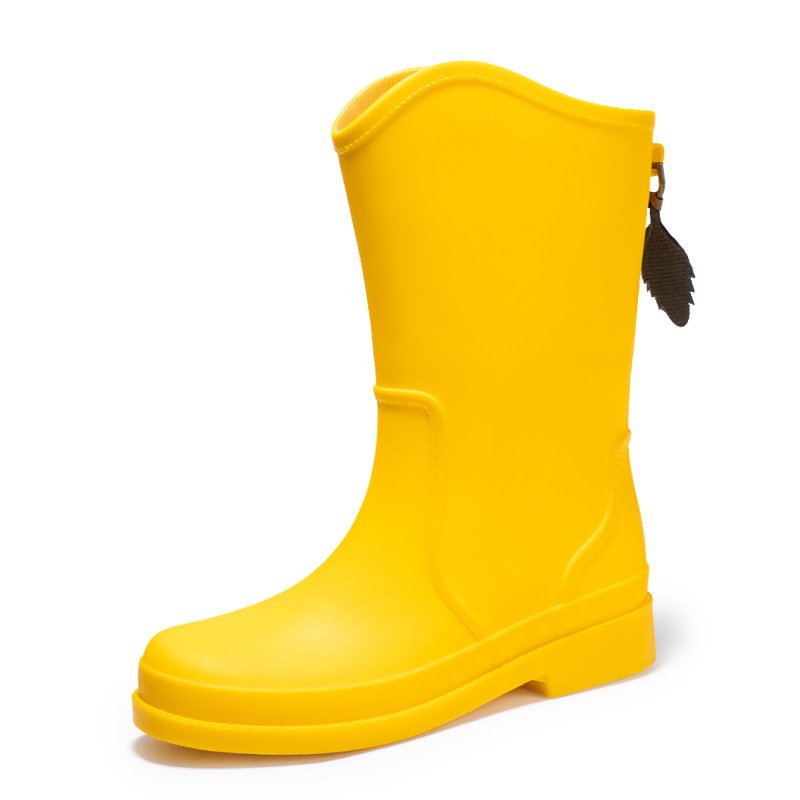 Wholesale Fashion Waterproof Cheap Fishing Rain Gumboots High PVC Women's Food Industrial Boots
