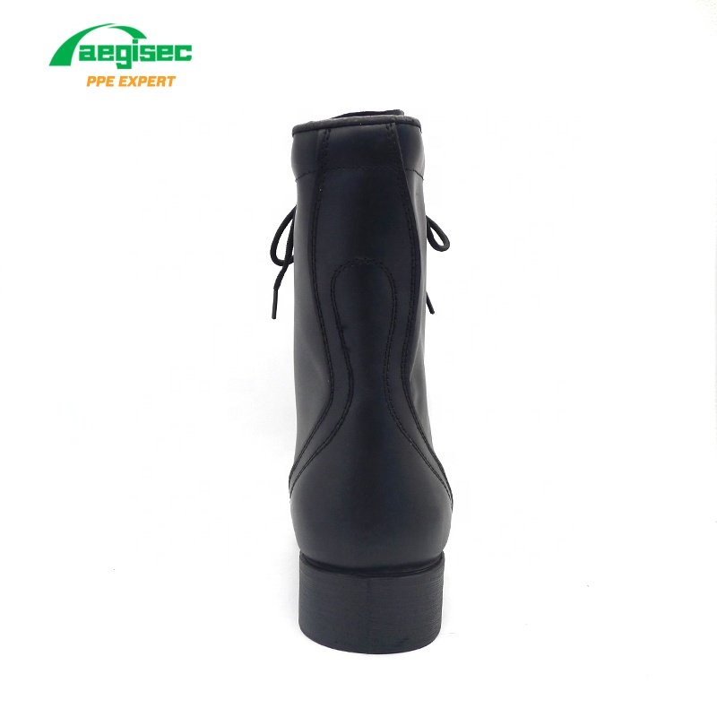 AEGISEC cow leather anti slip jungle boots rubber moulding tactical desert boot
