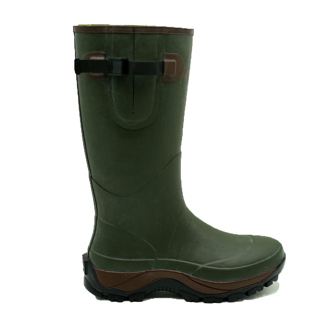 Customized men's rubber cowboy rain boots hunting boots neoprene wellies