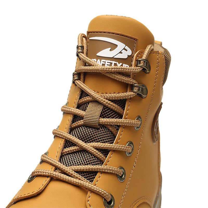 Microfiber Leather Steel Toe Winter Safety Boots Men Safety Shoes Work For Men