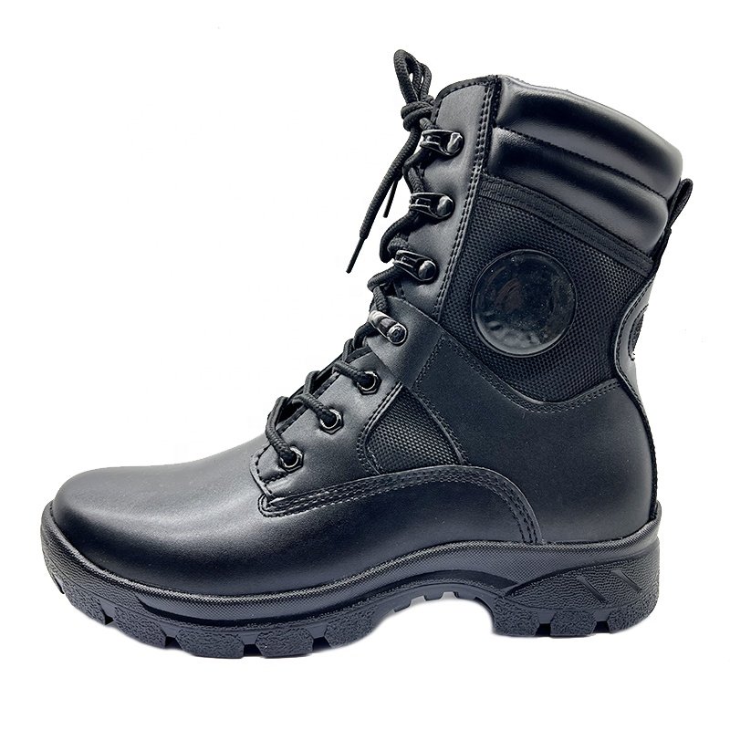 New Design Tactical Black Leather Boots Super Light Durable Outdoor Boots Men Boots