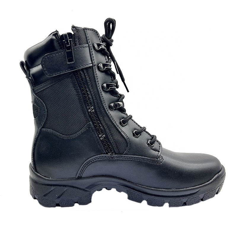New Design Tactical Black Leather Boots Super Light Durable Outdoor Boots Men Boots