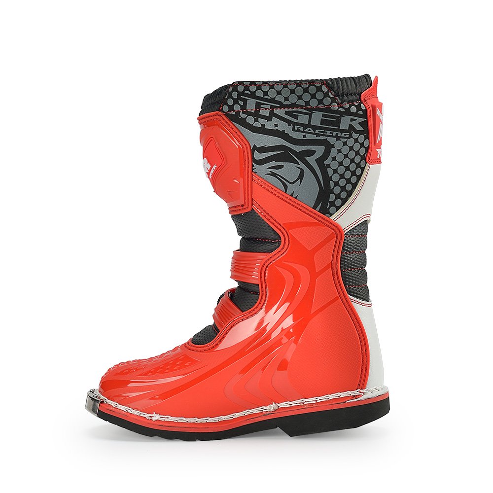 TR Tiger Child Motor Boots Speed Professional Kids Motocross Shoes Motocross Boots Kids