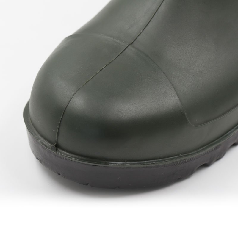 cheap unisex anti-slip Supply Men work shoes the bump texture pvc rain boots gumboots factory for men