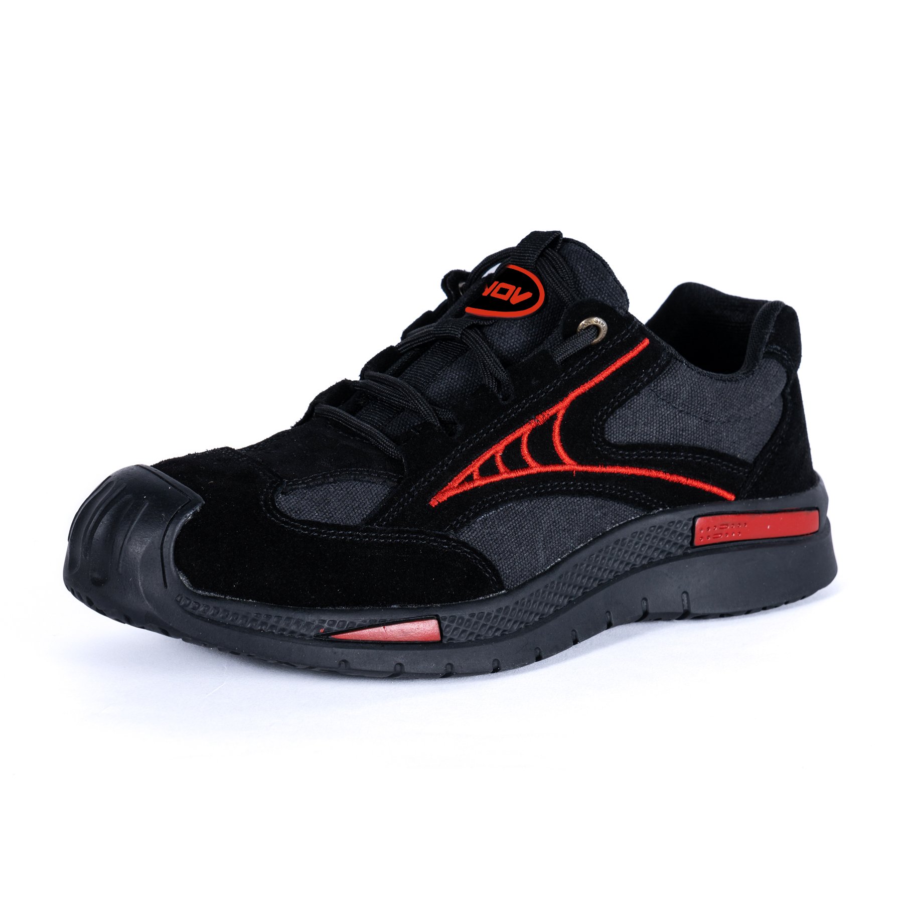 Customized Functional Construction Protective Shoes Men Steel Toe Leather Work Boots Industrial Safety Shoes