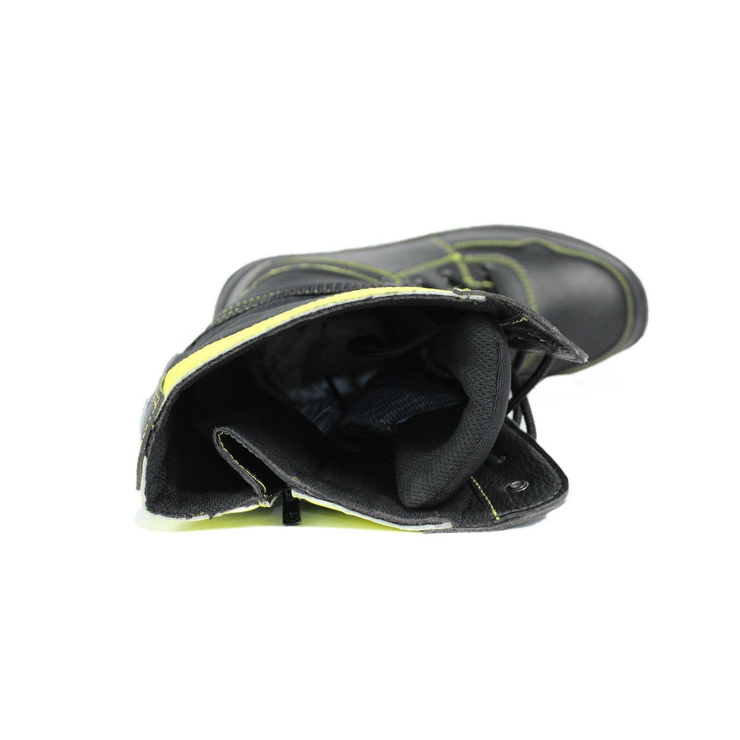 Waterproof men's fire fighting no lace work boots