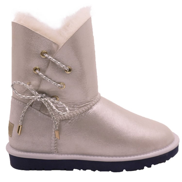 CF-023 High Quality And New Design Winter Manufacturer Women Snow Boots, Ladies Winter Leather Boots