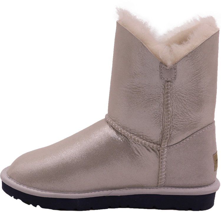 CF-023 High Quality And New Design Winter Manufacturer Women Snow Boots, Ladies Winter Leather Boots