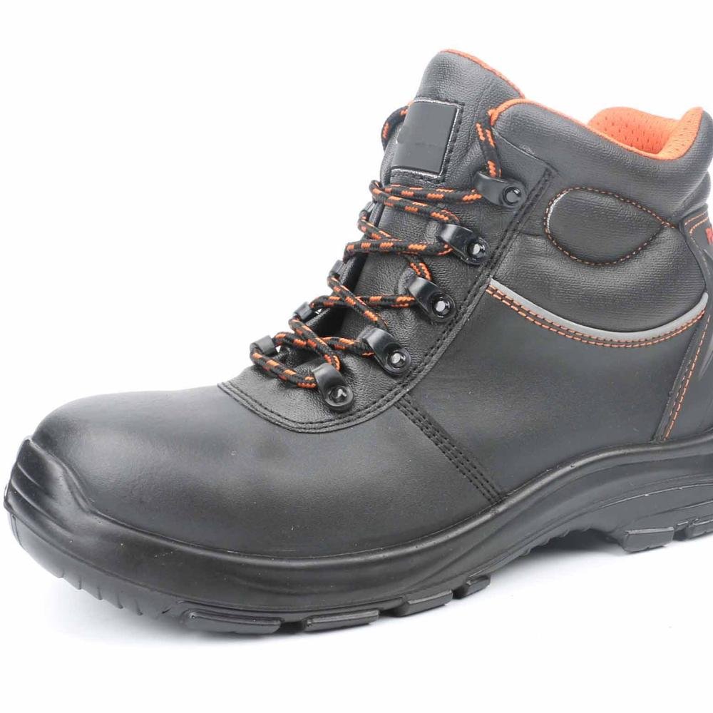 lace up ladies wholesale steel toe high top sneakers industry work protection safety shoes / boots