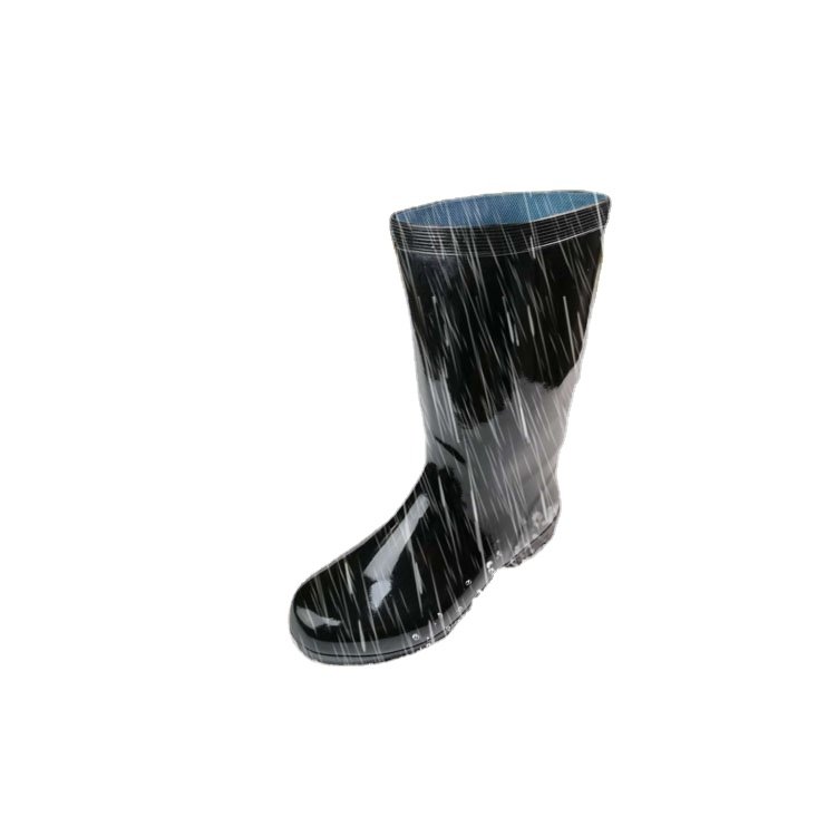 Wholesale YX-500 Outdoor Safety Rubber Rain Boots Knee High Farm Water Proof Rain Shoes For Men Farm Rain Boots