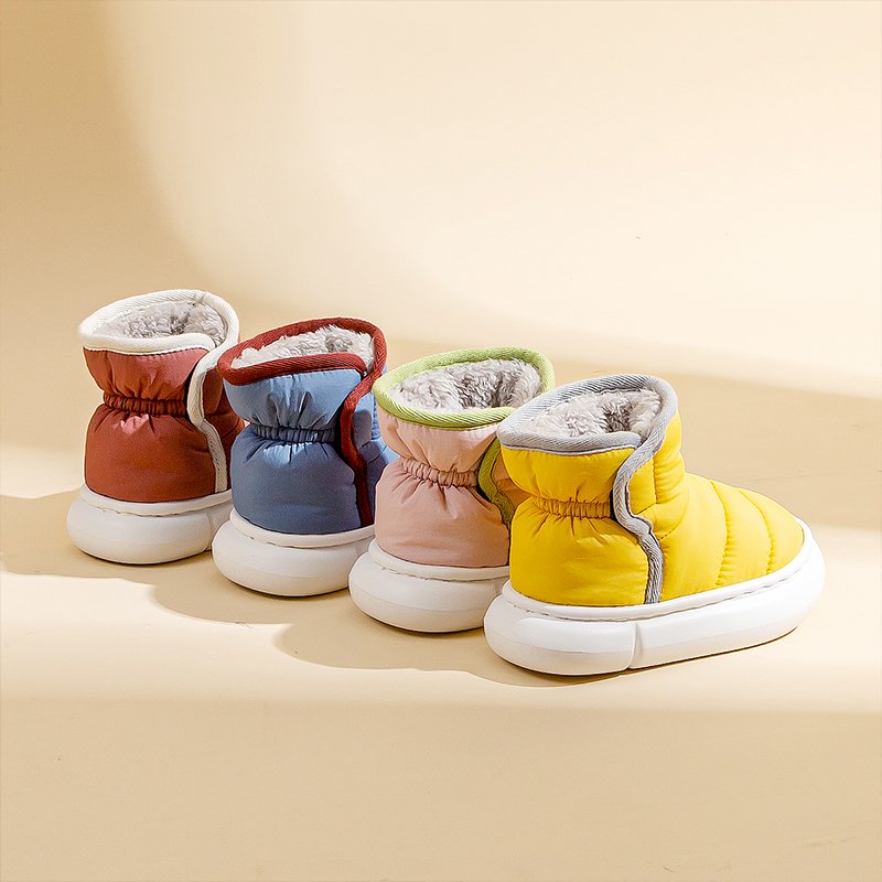 Cheerful Mario 2022 new style boots for kids children winter moccasin shoes girls baby unisex foot wear stock Anti-Slipper