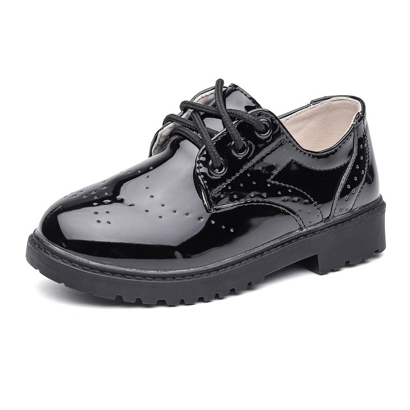 Wholesale Spring Kids Shoes Children Sandals boys Wedding Party Dress Shoes Princess Leather Shoes For Teens Kids Performance