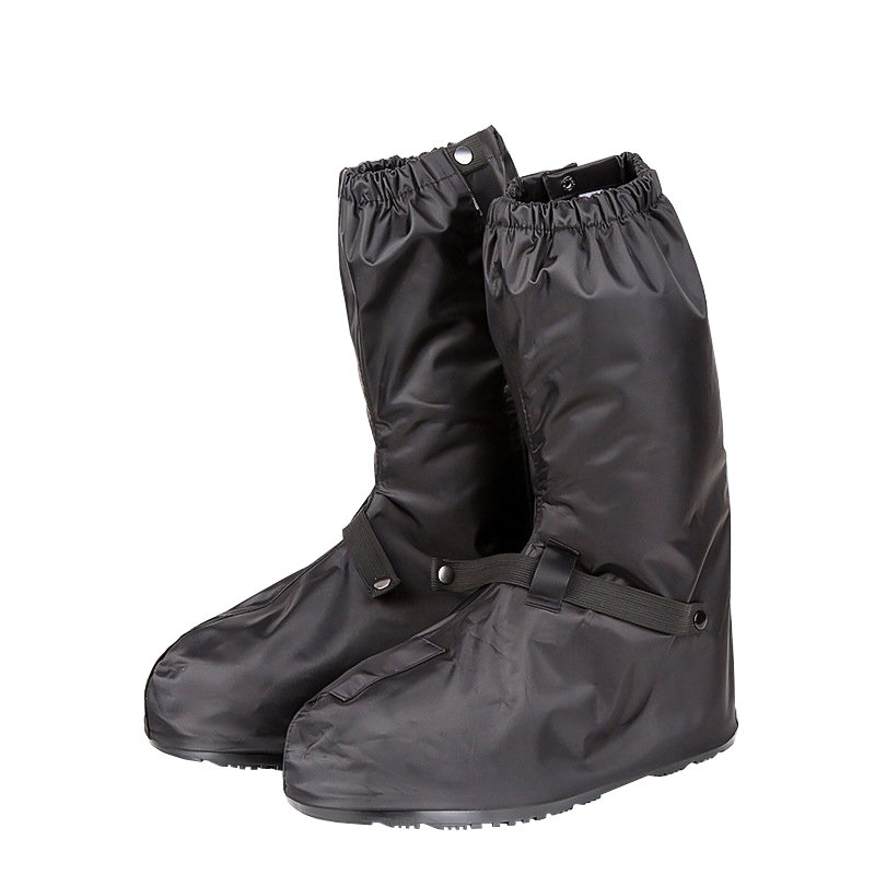 Motorcycle Waterproof Boot Shoe Cover Protector with Reflective Heels