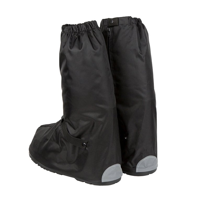 Motorcycle Waterproof Boot Shoe Cover Protector with Reflective Heels