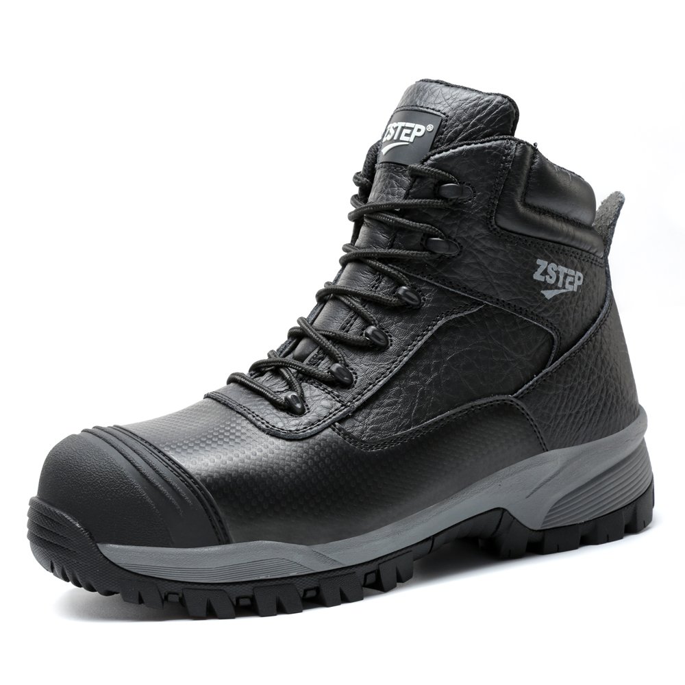 mid-cut puncture resistant anti-slip customized mens fashion work boots for wholesale