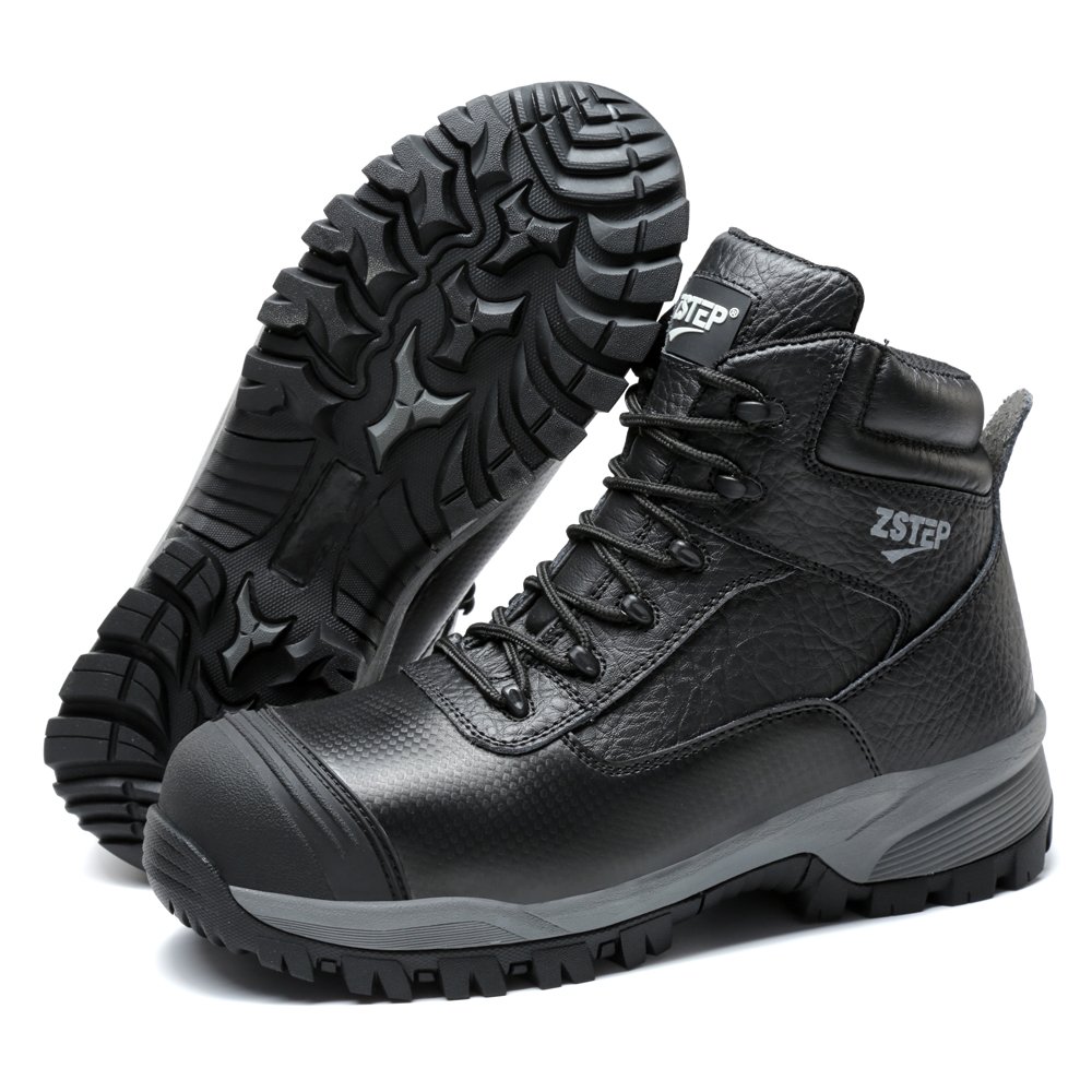 mid-cut puncture resistant anti-slip customized mens fashion work boots for wholesale