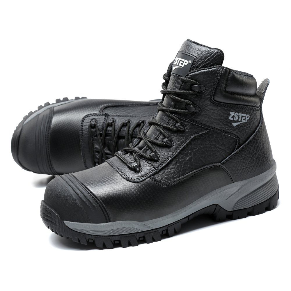 mid-cut puncture resistant anti-slip customized mens fashion work boots for wholesale