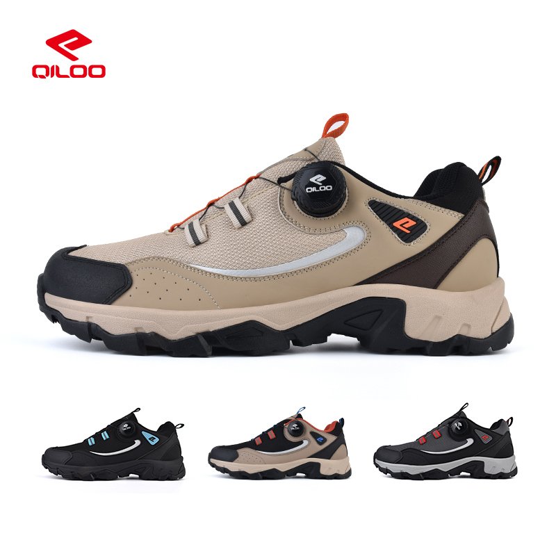 QILOO 2023 Hot Sale Women's Hiking Shoes Wear-Resistant Anti-Skid and Anti-Smashing Dynamic Waterproof for Winter