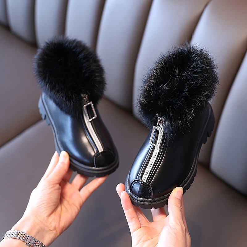 4-12 Years Kids Winter Snow Boots Warm Winter Non-Slip Girls Snow Boots winter boots kids for Toddlers