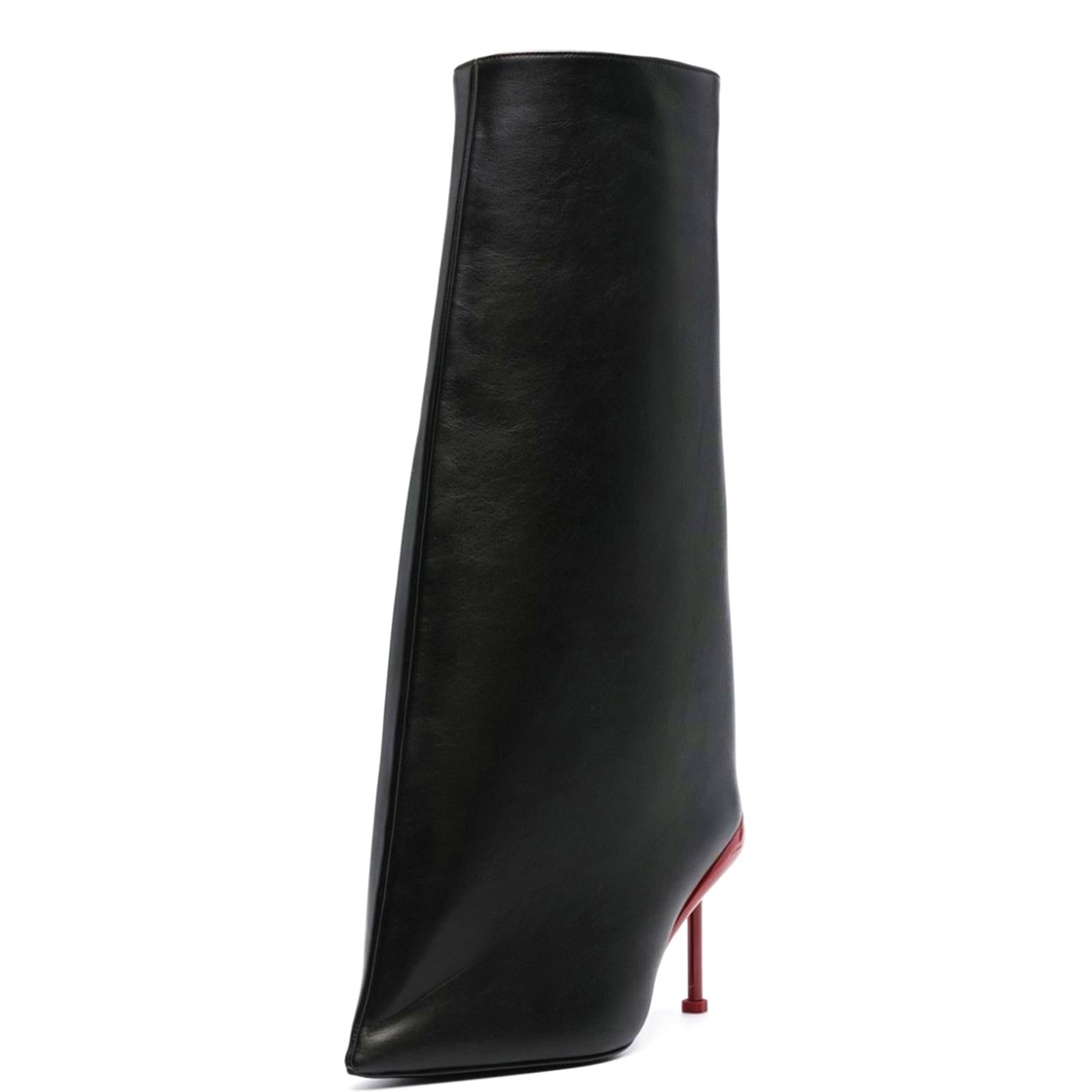 Factory custom winter autumn high fashion good quality pu leather women's high boots