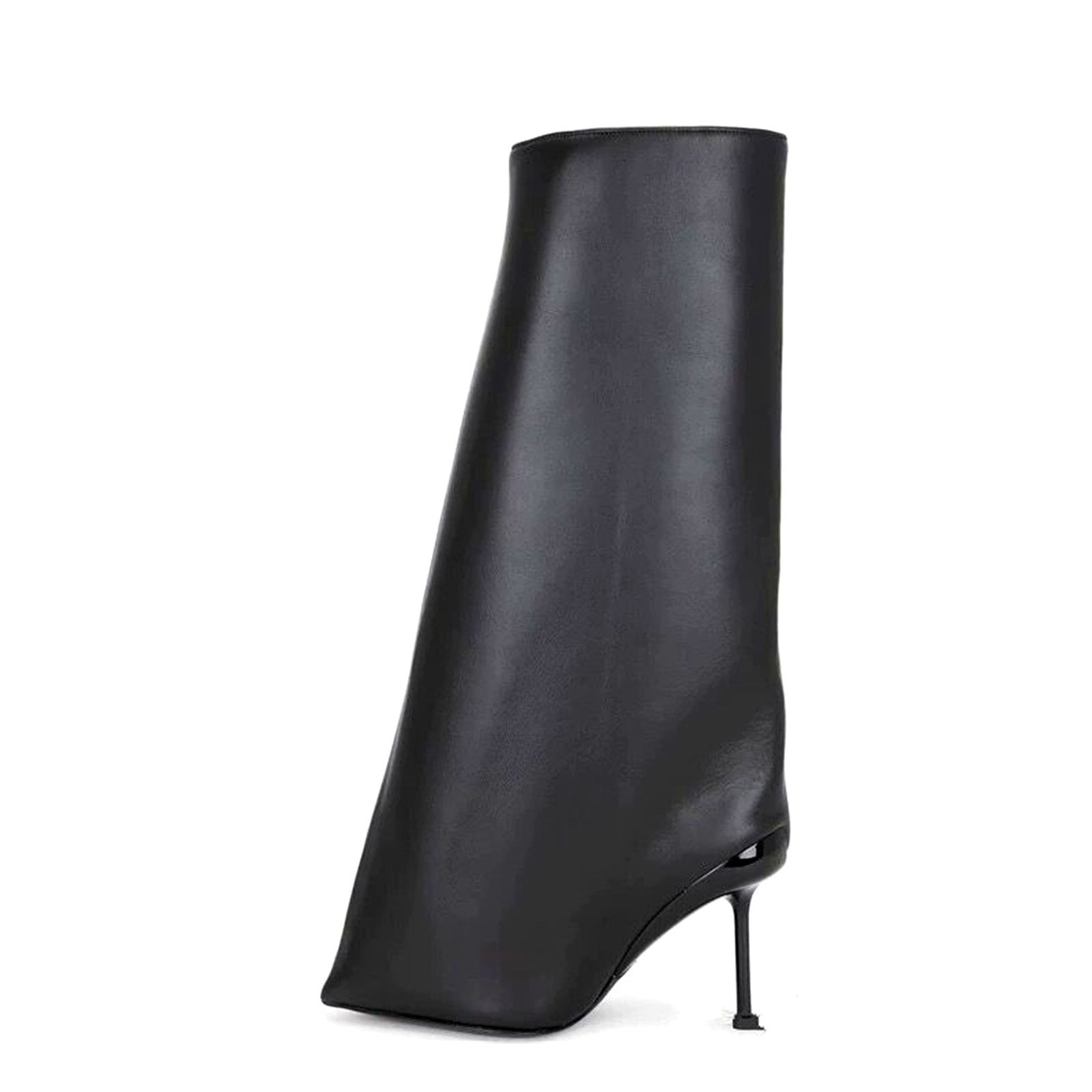Factory custom winter autumn high fashion good quality pu leather women's high boots