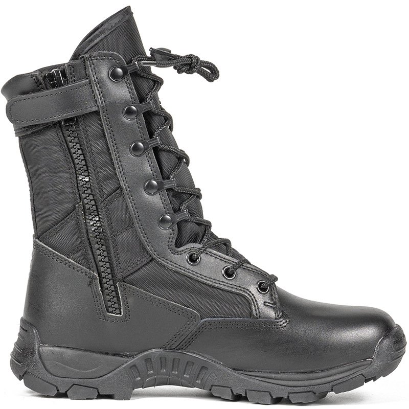 New Supply Zipper High Top Combat Boots Men Outdoor Waterproof Desert Hiking Tactical Training Boots