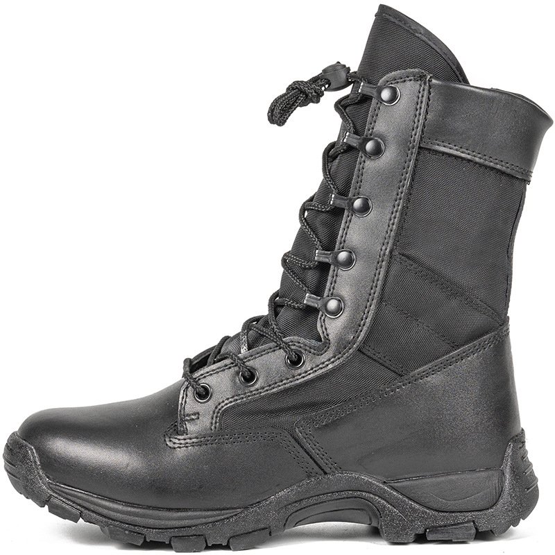 New Supply Zipper High Top Combat Boots Men Outdoor Waterproof Desert Hiking Tactical Training Boots