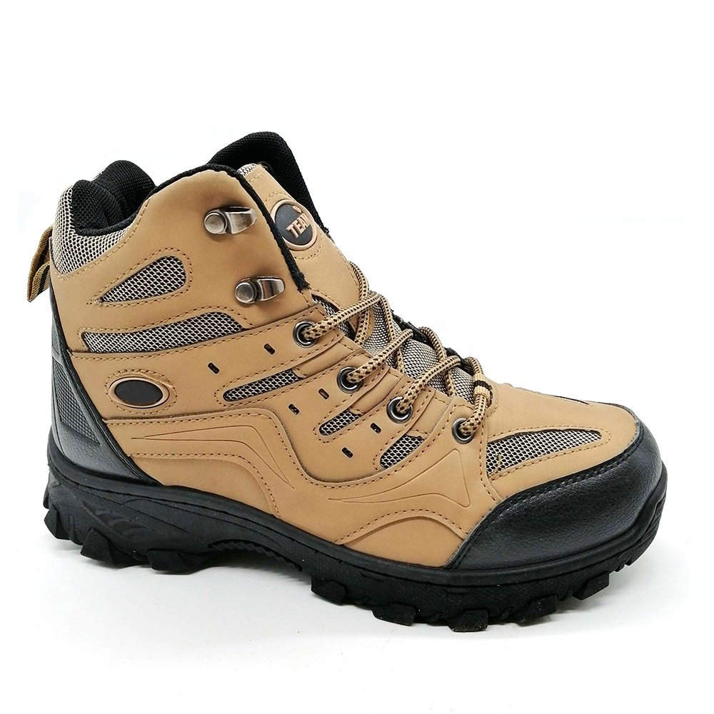 2023 Factory Customized Protective Shoes Outdoor Mountain Sport Waterproof Hiking Boots Camping Shoes Trekking Safety Boots