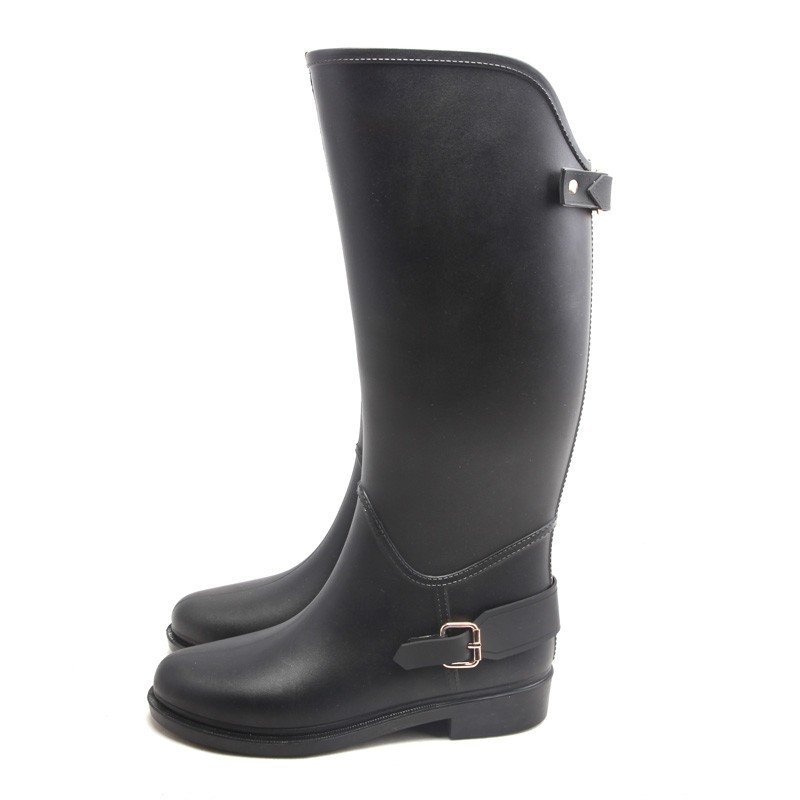 Custom Printed Tall Waterproof Rubber Rain Boot For Men