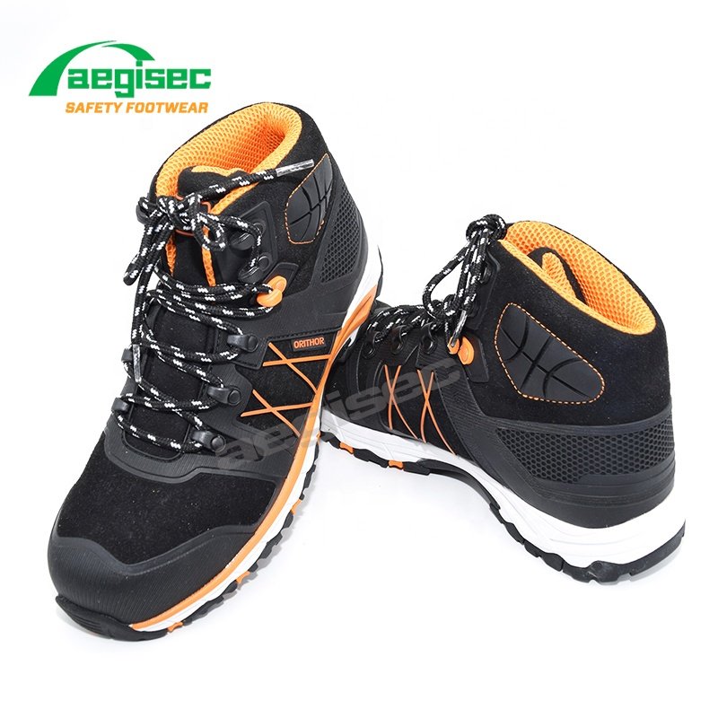 AEGISEC work safety shoes light weight breathable ASTM composite toe work boots