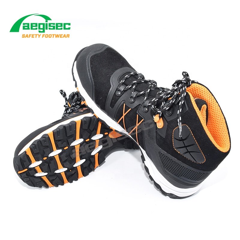 AEGISEC work safety shoes light weight breathable ASTM composite toe work boots