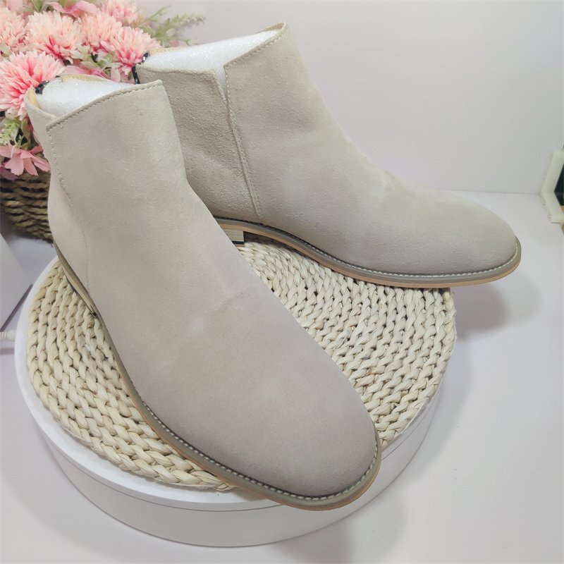 Original Quality High Tech Customized OEM/ODM Durable Working Ankle Men Boots Leather