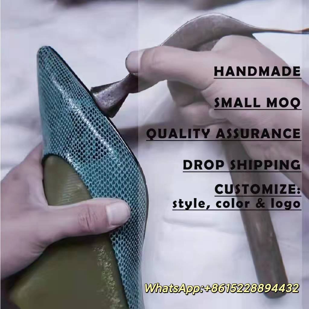 Factory price wholesale new fashion wooden heel snake-effect leather ankle boots for ladies